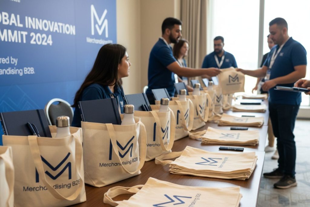 Cómo preparar el merchandising para tu próximo summit o congreso