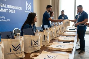 Cómo preparar el merchandising para tu próximo summit o congreso